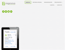 Tablet Screenshot of ingenova.pro